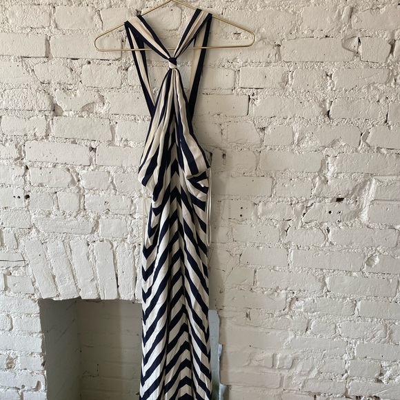 Ralph Lauren Dresses & Skirts - 🚨CLEARANCE! DONATING FRIDAY 6/3 🚨 RALPH LAUREN Navy + White Striped Gown